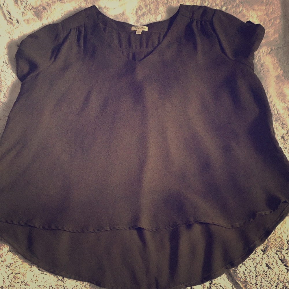 Olive green blouse